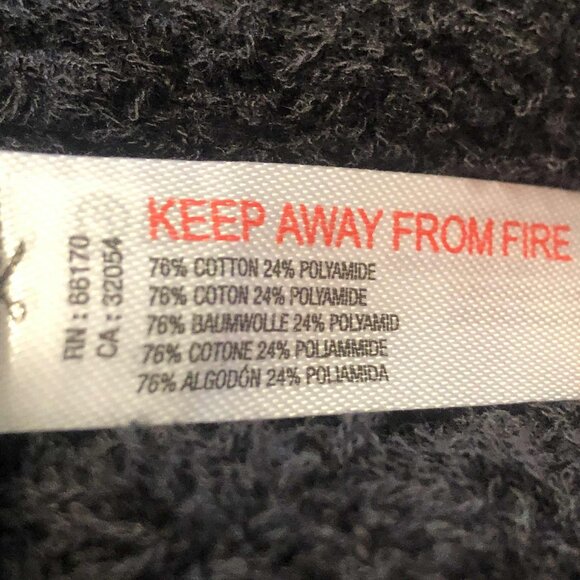 NWOT FREE PEOPLE BEACH Claire Teddy Plush Strapless One-Piece Jumpsuit Black XS - Picture 8 of 8